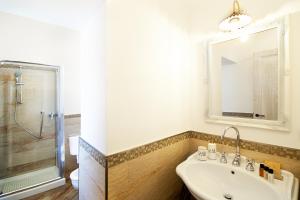 Koupelna v ubytování B & B I Ricordi