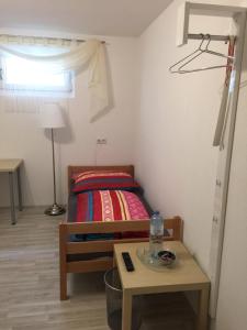 Posteľ alebo postele v izbe v ubytovaní Privatzimmer Weber