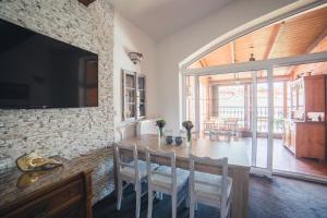 Televisyen dan/atau pusat hiburan di Apartmany U Papoušků