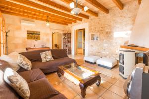 Posezení v ubytování Casa Rural Sa Sorda