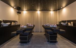 Posezení v ubytování Auberge de Cassagne & Spa