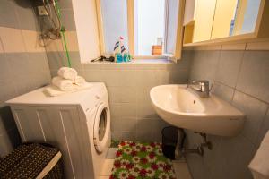 Koupelna v ubytování Phiros B&B