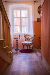Posezení v ubytování Phiros B&B