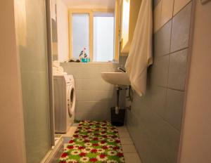 Koupelna v ubytování Phiros B&B