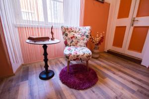 Posezení v ubytování Phiros B&B