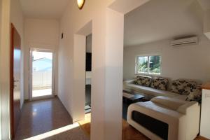 En eller flere senge i et værelse på Apartment City Centre free parking 1&2 floor