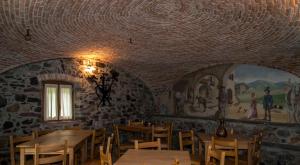Restaurace v ubytování La Tana del Tasso Rooms&Breakfast