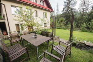 Zahrada ubytování Villa Kokosowa