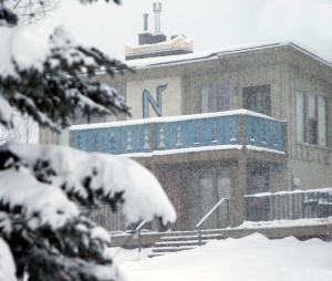 Nordic Inn v zimě