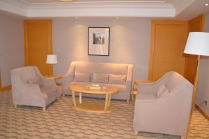 Posezení v ubytování Hui Fu Jinling Hotel