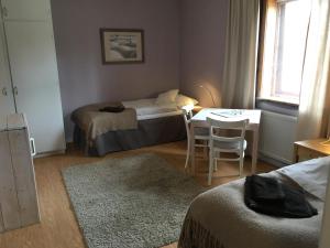 Letto o letti in una camera di Knappgården