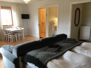 Letto o letti in una camera di Knappgården