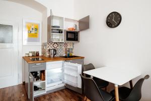Kuchyňa alebo kuchynka v ubytovaní Apartment Gesse Jirsikova