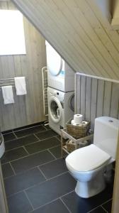 Voss- Myrkdalen Lodge tesisinde bir banyo
