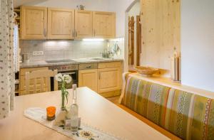 Cucina o angolo cottura di Bio-Bergbauernhof Weger