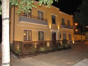 O edifício em que o hostel se localiza