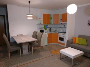 Kuchyňa alebo kuchynka v ubytovaní Apartman Luna near Zagreb Airport