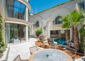 Istumisnurk majutusasutuses Hotel Forza Terra