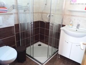 Kúpeľňa v ubytovaní Kaiser Apartman