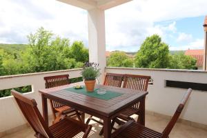 Balkoni atau teres di Apartment Bensak