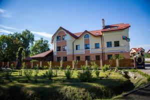 Vonkajšia záhrada v ubytovaní AlekSelena