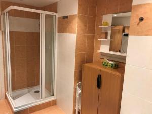 Koupelna v ubytování Big Homebase with Billardtable