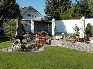 Zahrada ubytování Pension Sonnenhof