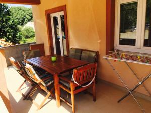 Balkón nebo terasa v ubytování Apartment Leonardo