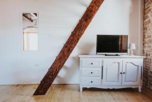 TV a/nebo společenská místnost v ubytování Casa Milina