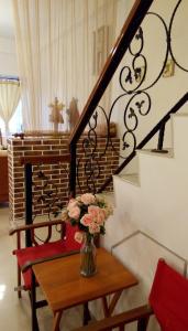 Χώρος καθιστικού στο Victoria B&B