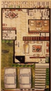 Půdorys ubytování 水悅雅築民宿 Shuiyue Guest House