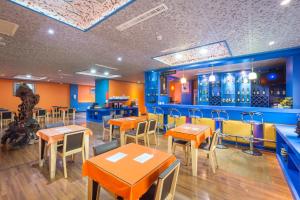 苹果商务旅店餐厅或其他用餐的地方