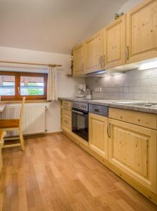 Cucina o angolo cottura di Bio-Bergbauernhof Weger