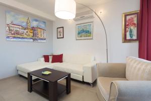 Posezení v ubytování Apartments Judita