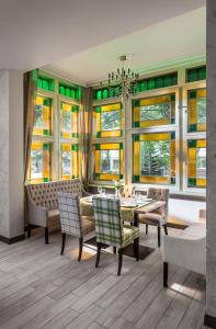 Posezení v ubytování Hotel Impresja