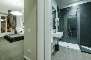 Koupelna v ubytování Residenza Navona Verona