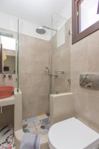 Ένα μπάνιο στο Amalthia Luxury Studios