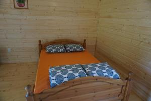 Postel nebo postele na pokoji v ubytování Pie Andra Pitragā