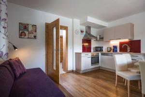 Kuchyň nebo kuchyňský kout v ubytování Appartement Josef + 18 fotografií