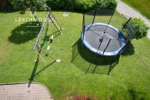 Ein Kinderspielbereich in der Unterkunft Appartements Lärchmoos