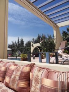 Balkón nebo terasa v ubytování Villa Riadana