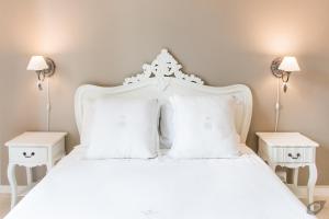 Posteľ alebo postele v izbe v ubytovaní B&B La Sosta degli Artisti