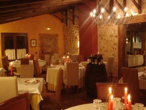 Restaurace v ubytování Posada Los Templarios