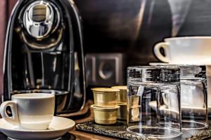 Comodidades para preparar café e chá em Mercure Frankfurt City Messe