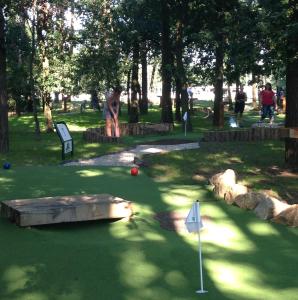 Golf v hostelu nebo okolí
