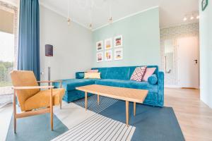 Posedenie v ubytovaní Apartamenty Sun & Snow Gdańsk Bursztynowa