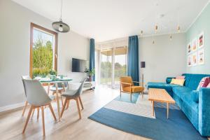 Posedenie v ubytovaní Apartamenty Sun & Snow Gdańsk Bursztynowa