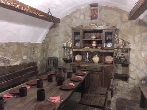 Posezení v ubytování Chalet du Mont