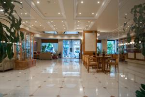 Posezení v ubytování Athens Atrium Hotel & Jacuzzi Suites