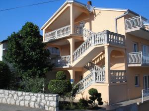 Balkón nebo terasa v ubytování Apartment Sara